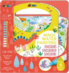 Magiczny wodny obrazek – Dinozaury