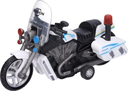 Policyjny Motocykl Z Z Efektami