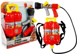 Zestaw ratowniczy dla dzieci z pistoletem na wodę i zbiornikiem