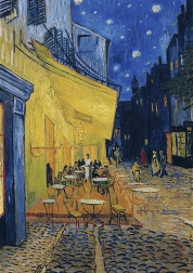 Puzzle Art Collection – nocna kawiarniana terasa 1000 elementów