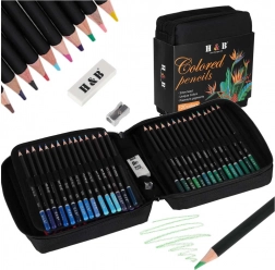 Kolorowe kredki w etui, 120 szt.