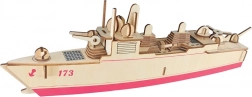 Woodcraft drewniane puzzle 3D niszczyciel torpedowy