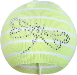 Wiosenna czapeczka New Baby ważka zielona 104 (3–4 lata)