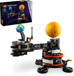 Lego Technic planeta Ziemia i Księżyc na orbicie