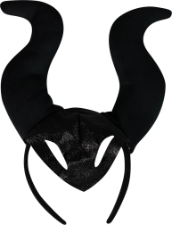 czarne rogi dla dorosłych