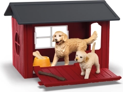 Buda dla psa ze złotym retrieverem Schleich Farm World
