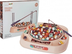 Zręcznościowa gra łowienie rybek z muzyką – różowa