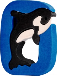 Fauna alfabet – litera O z orką