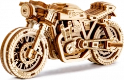 Drewniane puzzle 3D motocykl Café Racer – WOODEN CITY (85 elementów)