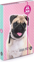 Pudełko na zeszyty A5 ISHA My Love Pet