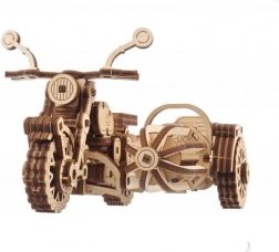 UGEARS 3D puzzle Harry Potter: Latający motocykl Hagrida – drewniany model mechaniczny