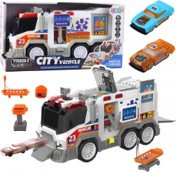 miejska karetka – zabawka ze światłami i dźwiękami