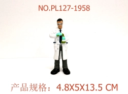 Figurka chemika 13,5 cm - 1 szt.
