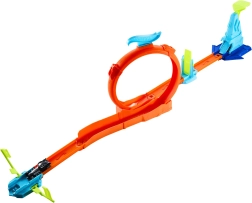 Hot Wheels tor kaskaderski z przeszkodami