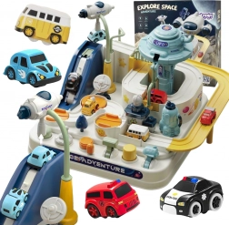 Woopie interaktywna kosmiczna trasa samochodzikowa – przygoda w kosmosie