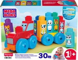 Mega Bloks traktor ze zwierzątkami