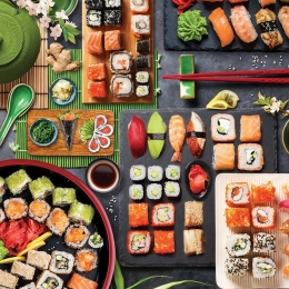 Puzzle EUROGRAPHICS Stół sushi 1000 elementów