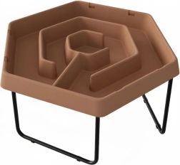 Masterkidz sześciokątny stół na wodę i piasek labirynt z regulowaną wysokością