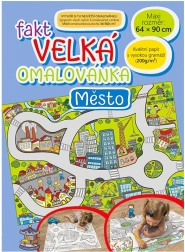 duża kolorowanka Miasto
