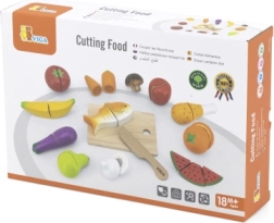 VIGA drewniany zestaw produktów do krojenia