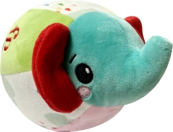 Materiałowy słonik z dzwoneczkiem od Fisher-Price