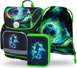 BAAGL 3 ZESTAW Ergo Piłkarz: tornister, piórnik, worek