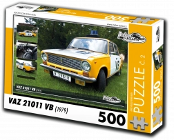 Puzzle Retro Auta VAZ 21011 VB 1979 500 elementów