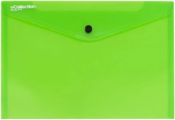 Koperta z zatrzaskiem A4, zielona, eCollection