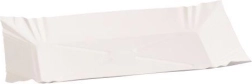 Papierowe jednorazowe tacki 13,5 × 20 cm (100 szt.)