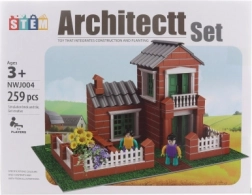 Klocki Dom z Ogrodem Plastik