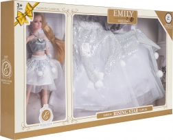 Lalka z spódniczką dla dziecka – zgrany zestaw do przebieranek