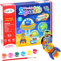 Zestaw kreatywny – zrób magnesy kosmiczne