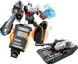 Autorobot Tank King czarny 19 cm