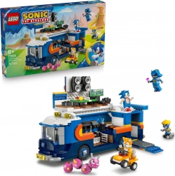 lego sonic: specjalna mobilna baza z ciężarówką i quadem