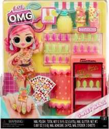 L.O.L. Surprise O.M.G. Sweet Nails Pinky Pops – owocowy zestaw nail art z lalką