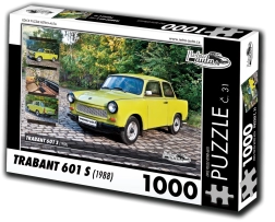 Puzzle RETRO-SAMOCHODY Trabant 601 S 1988 1000 elementów