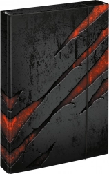 Baagl teczka na zeszyty A4 Jumbo Lawa