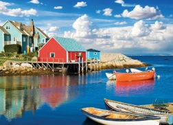 Puzzle EUROGRAPHICS Peggy's Cove, Nowa Szkocja – 1000 elementów