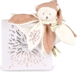 Zestaw upominkowy Pluszowy miś z czapką 25 cm różowy