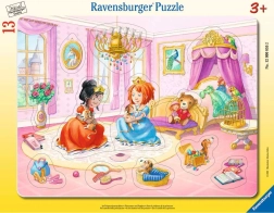 Ravensburger puzzle Księżniczki się bawią 13 elementów