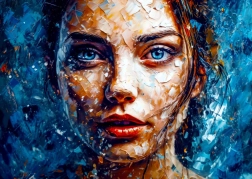 Puzzle Lodowaty widok 1000 elementów