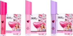 Błyszczyk do ust CREATE IT! Heart – zestaw 3 odcieni