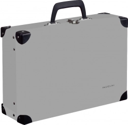 Kuferek PASTELINI z laminatu, szary