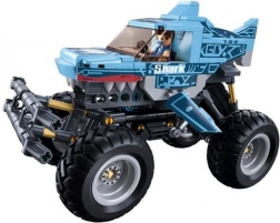 Sluban Power Bricks Nakręcany Off-road Niebieski Rekin