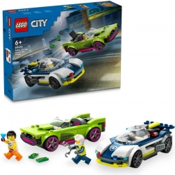 Lego City policyjny pościg z muscle carem 60415