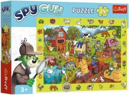 Puzzle obserwacyjne SPY GUY – farma, 24 elementy