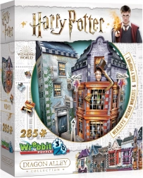 Puzzle 3D HARRY POTTER: Psikusy i czarodziejskie żarty oraz Prorok Codzienny (285 elementów) – WREBBIT