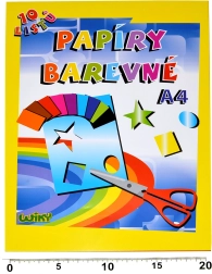 Kolorowe papiery kredowe A4