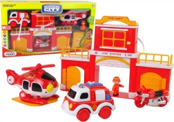 Remiza strażacka z efektami dźwiękowymi