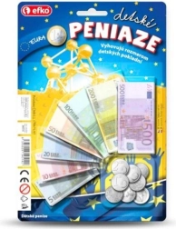 Dziecięce pieniądze euro – banknoty i monety